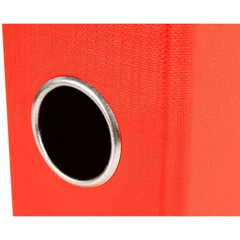 Modulo Liderpapel 3 archivadores folio 2 anillas mixtas 40mm rojo.