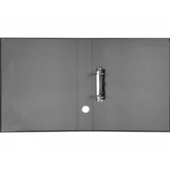 Modulo Liderpapel 3 archivadores folio 2 anillas mixtas 40mm negro