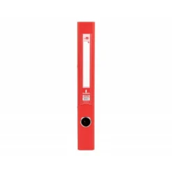 Modulo Liderpapel 4 archivadores folio 2 anillas mixtas 25mm rojo