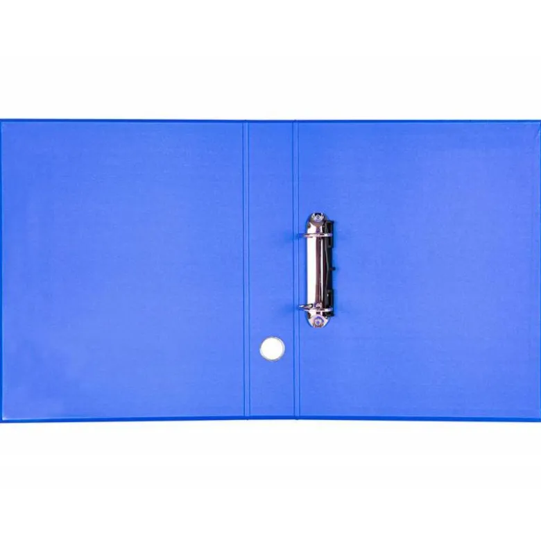 Modulo Liderpapel 3 archivadores folio 2 anillas mixtas 40mm azul