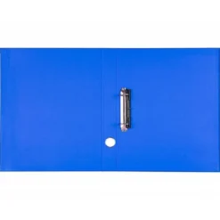Modulo Liderpapel 4 archivadores folio 2 anillas mixtas 25mm azul