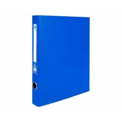 Modulo Liderpapel 4 archivadores folio 2 anillas mixtas 25mm azul