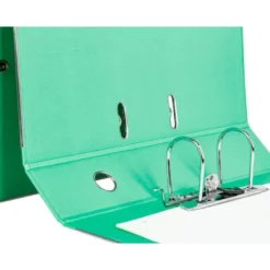 MODULO LIDERPAPEL 3 ARCHIVADORES FOLIO 2 ANILLAS MECANISMO DE PALANCA 52MM VERDE PASTEL