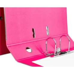MODULO LIDERPAPEL 3 ARCHIVADORES FOLIO 2 ANILLAS MECANISMO DE PALANCA 52MM ROSA