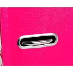 MODULO LIDERPAPEL 3 ARCHIVADORES FOLIO 2 ANILLAS MECANISMO DE PALANCA 52MM ROSA