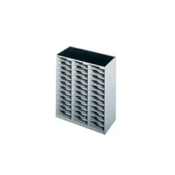 Modulo Paperflow monobloques 36 casillas gris.