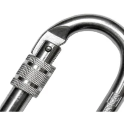 MOSQUETON FARU ACERO GALVANIZADO VIROLA 19 MM RESISTENCIA 25 KN