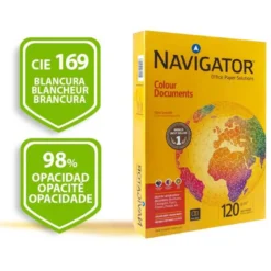 NO ES TAMAÑO FOLIO Papel fotocopiadora Navigator A3 120 gr
