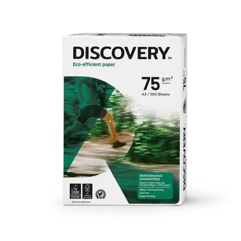 NO ES TAMAÑO FOLIO Papel multifuncion A3 Discovery 75 g/m2