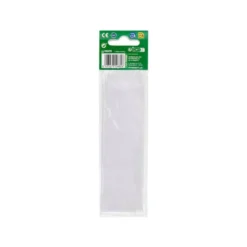 OJO ADHESIVO LIDERPAPEL 12 MM BLANCO CON PUPILA NEGRA BOLSA DE 30 UNIDADES