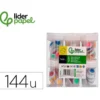 OJO LIDERPAPEL 15 MM BLANCO CON PUPILA DE COLORES SURTIDOS PACK DE 144 UNIDADES