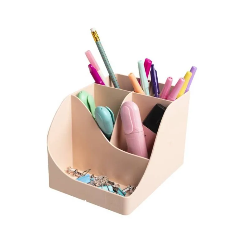 ORGANIZADOR DE SOBREMESA EXACOMPTA SKANDI COLOR NUDE 155X119X109 MM