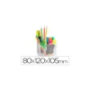 ORGANIZADOR DE SOBREMESA PLASTICFORTE TRANSPARENTE N 1 80X120X105 MM