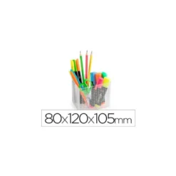ORGANIZADOR DE SOBREMESA PLASTICFORTE TRANSPARENTE N 1 80X120X105 MM