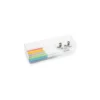 ORGANIZADOR DE SOBREMESA PLASTICFORTE TRANSPARENTE N 3 80X236X56 MM