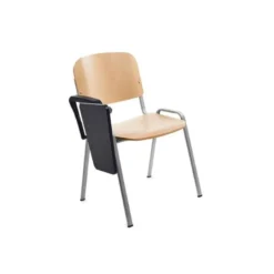 PALA ESCRITURA ROCADA DERECHA PARA SILLA CONFIDENTE PLEGABLE PVC 34X20 CM COLOR NEGRO