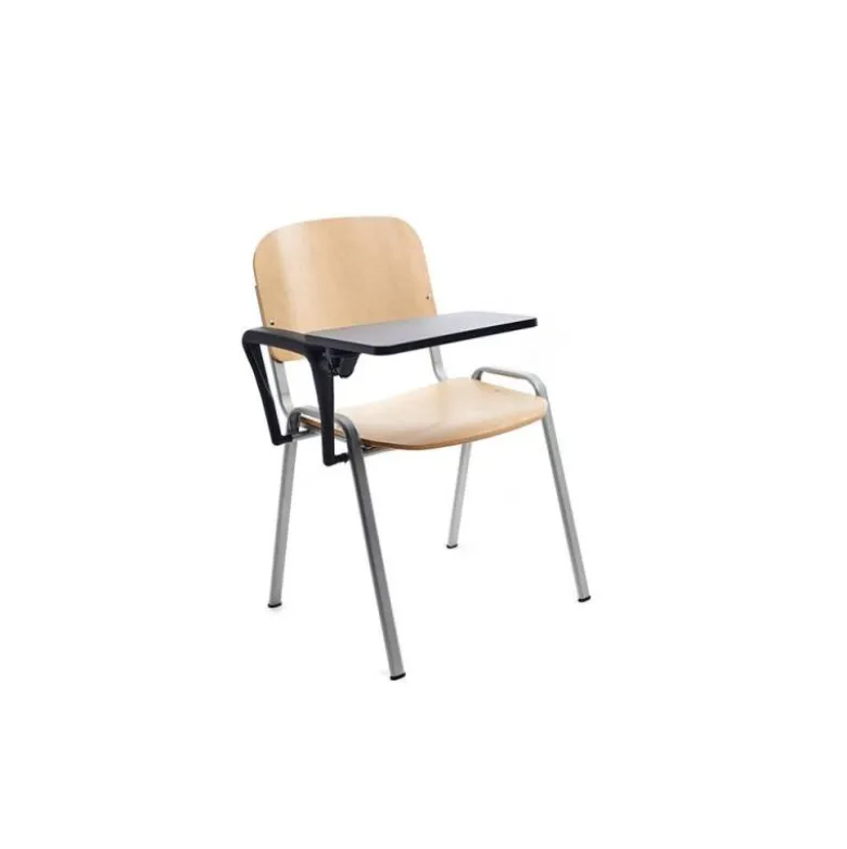 PALA ESCRITURA ROCADA DERECHA PARA SILLA CONFIDENTE PLEGABLE PVC 34X20 CM COLOR NEGRO