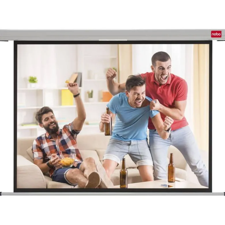 Pantalla marca Nobo mural blanco mate 1500x1138 mm