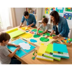 PAPEL COLOR LIDERPAPEL DIN A3 80 GR AMARILLO NEON PAQUETE DE 500 HOJAS