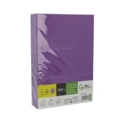 PAPEL COLOR LIDERPAPEL DIN A4 80 GR LILA INTENSO PAQUETE DE 500 HOJAS
