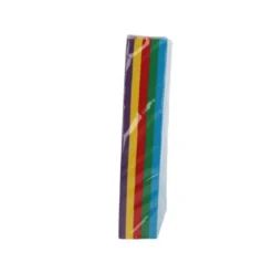 PAPEL COLOR LIDERPAPEL DIN A4 80 GR 5 COLORES SURTIDOS INTENSOS PAQUETE DE 500 HOJAS