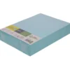 PAPEL COLOR LIDERPAPEL DIN A4 80 GR CELESTE PAQUETE DE 500 HOJAS