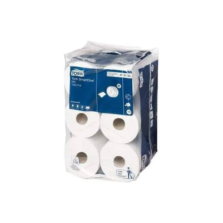 Papel higienico marca Tork minijumbo 1 capa