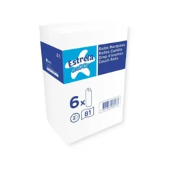 Papel para Camillas en Rollo Amoos de Celulosa 590mmx60m 2 Capas 16,5g/m2