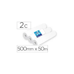 Papel para Camillas en Rollo Amoos de Celulosa 500mmx50m 2 Capas 16,5g/m2