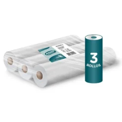 Papel para Camillas en Rollo Amoos de Celulosa 500mmx50m 2 Capas 16,5g/m2