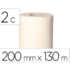 PAPEL SECAMANOS BUNZL GREENSOURCE 2 CAPAS CELULOSA BLANCA 200 MM X 130 MT PAQUETE DE 6 ROLLOS