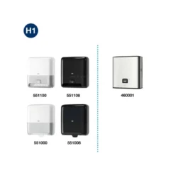 Papel secamanos en rollo marca Tork 2 capas Matic H1 Advance