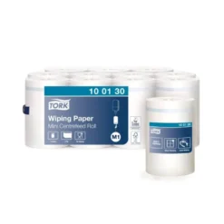 PAPEL SECAMANOS TORK ANCHO 215 MM LARGO 120 MT 1 CAPA PARA DISPENSADOR M1 ALIMENTACION CENTRAL PEQUEÑO