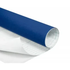 Papel autoadhesivo azul brillo especial ante Liderpapel