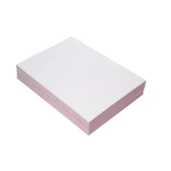PAPEL AUTOCOPIATIVO LIDERPAPEL A4 PREALZADO DUPLICADO BLANCO Y ROSA 80 G 500 HOJAS (250 JUEGOS)