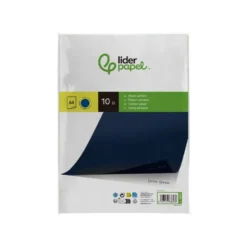 Papel Carbon Azul Din A4 Film Bolsa 10 unidades Liderpapel