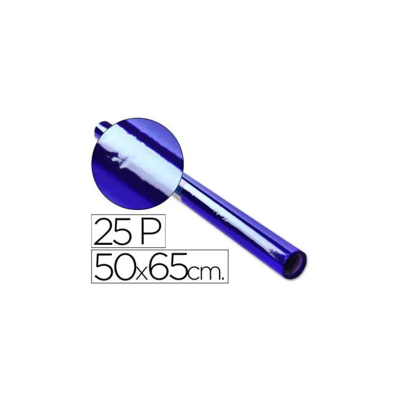 Papel celofan marca Sadipal 50cmx65cm azul