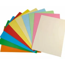 PAPEL COLOR LIDERPAPEL A3 80GR/M2 10 COLORES SURTIDOS PAQUETE 100 HOJAS