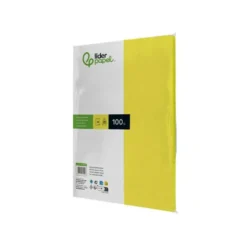 Papel color Liderpapel color limon A4 80g/m2 100 hojas