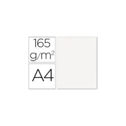 Papel color Liderpapel color blanco A4 165g/m2 9 hojas