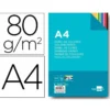 Papel color Liderpapel tamaño A4 80 g/m2 pack 100 hojas 25 Colores Surtidos
