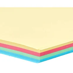 Papel color Liderpapel tamaño A4 80 g/m2 pack 100 hojas Colores Surtidos