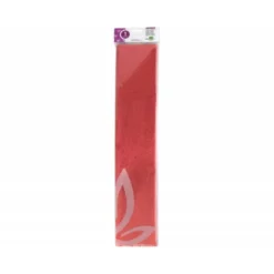 Papel crespon Liderpapel color rojo metalizado