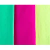 Papel crespon Liderpapel color verde fluorescente rollo 50x25cm 34g/m2