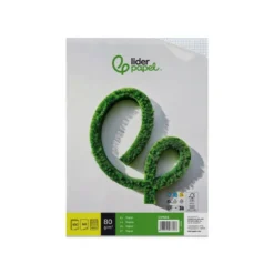 Papel de escritura A4 Liderpapel 80 g/m2 CUADRICULA 4 MM