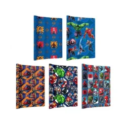 PAPEL DE REGALO BASIKA MARVEL ROLLO DE 70 X 200 CM 60 GR MODELOS SURTIDOS