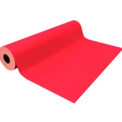 PAPEL DE REGALO BASIKA METALIZADO ROJO BOBINA 62 CM