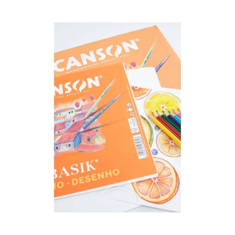 Papel dibujo marca Canson 210x297 mm 130g/m2