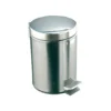Papelera Acero Inoxidable Brillo con Pedal 20 L