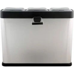 Papelera contenedor Q-connect de 45 L 3 depositos